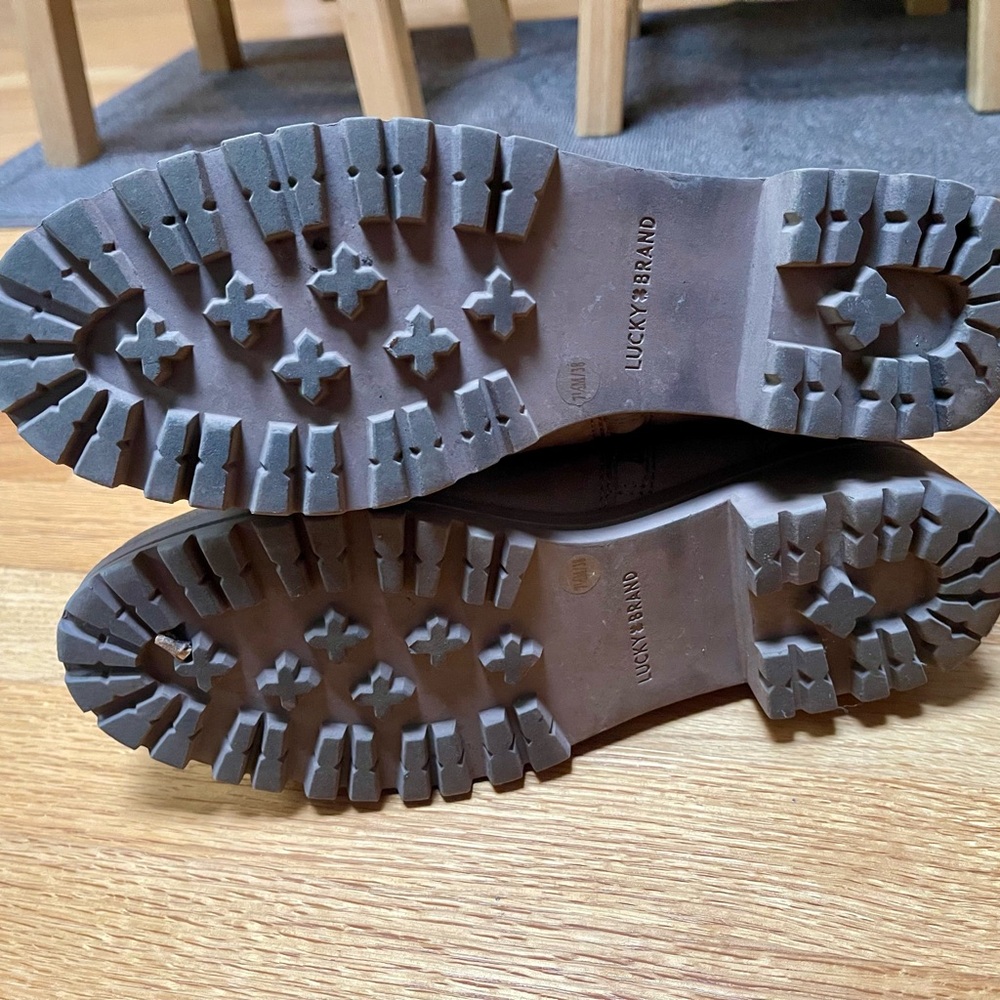LUCKY BRAND combat boots 7.5 - Picture 6 of 9